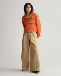 Cropped Bouclé Jacket