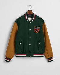 Wool Blend Varsity Jacket