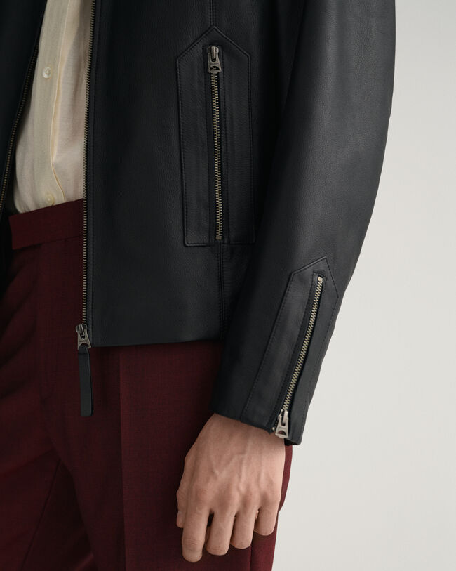 Short Leather Jacket