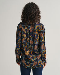Rope Print Blouse