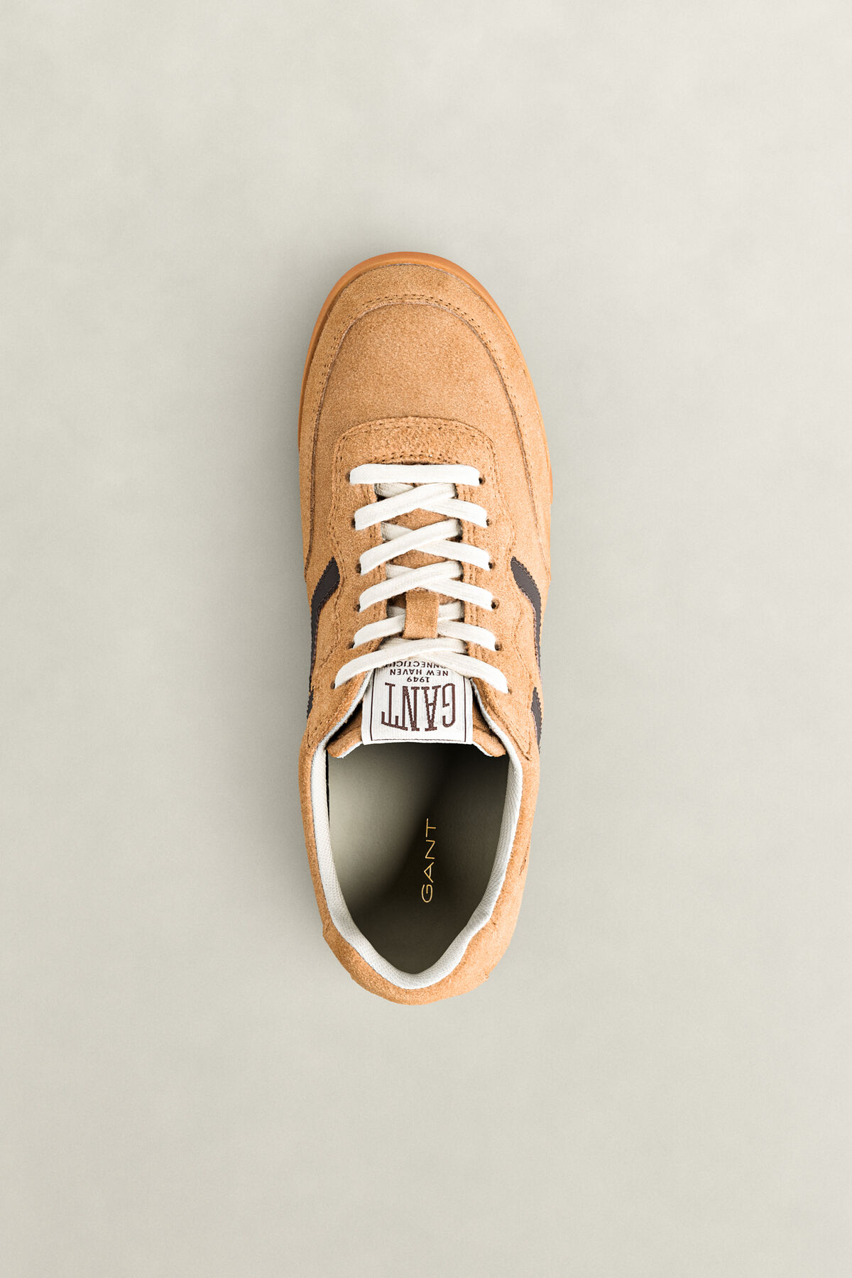 Beylana Suede Sneakers — ROASTED WALNUT