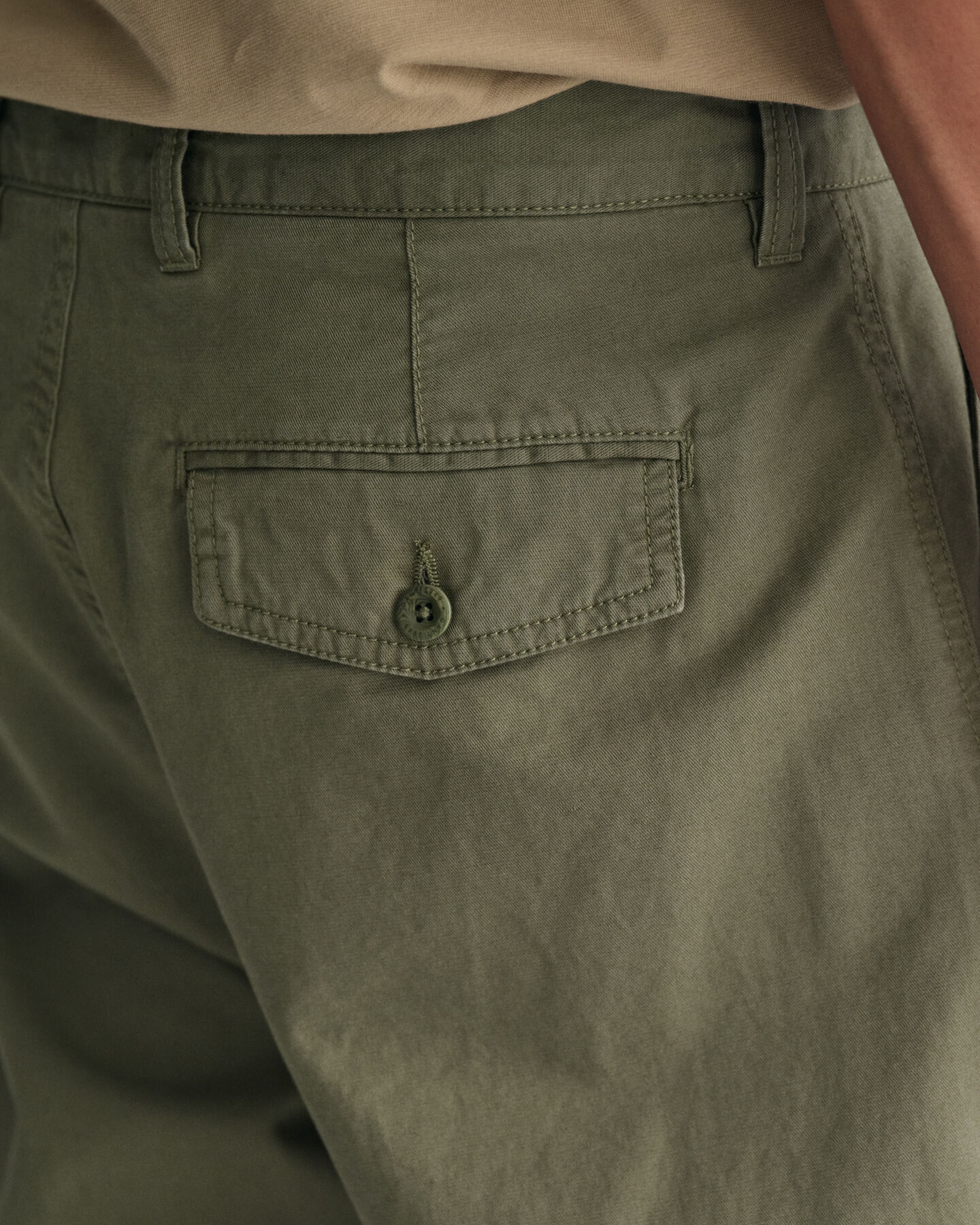 Regular Fit Cotton Linen Chinos