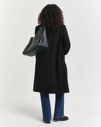Classic Tailored Wool Blend Coat