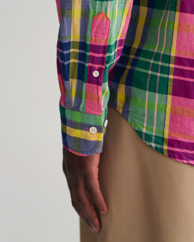 Regular Fit Indian Madras Shirt