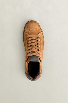 McJulien Suede Sneakers — MAHOGANY BROWN 2