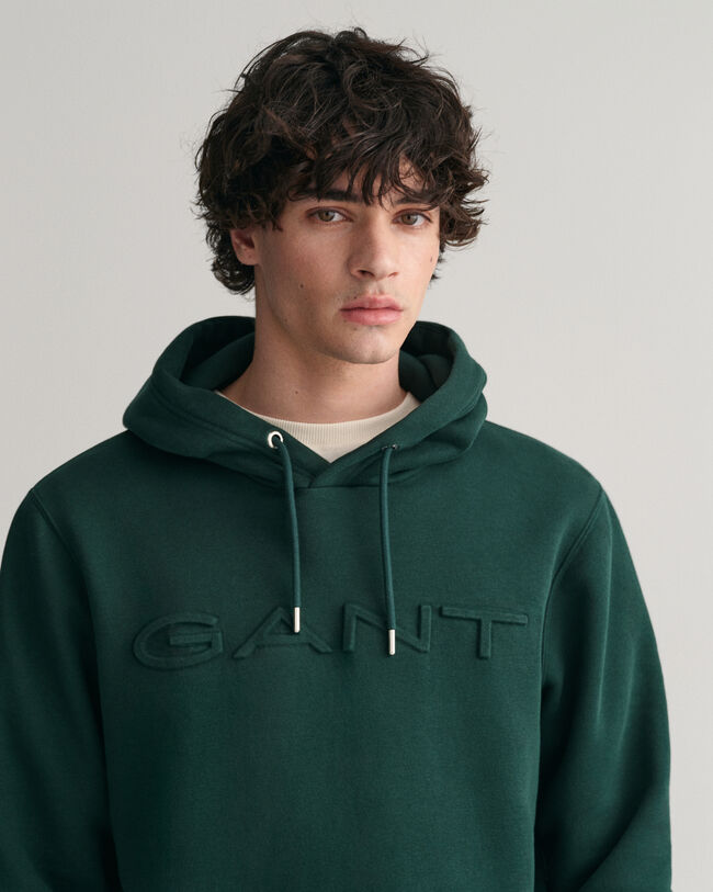 Embossed Hoodie