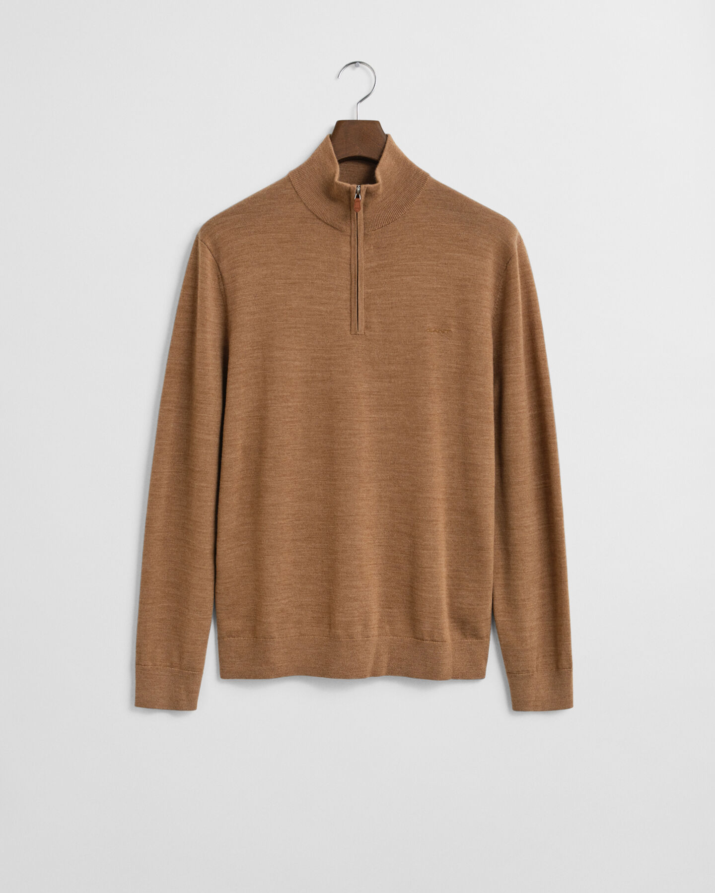 Extra Fine Merino Wool Half-Zip Sweater