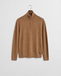 Extra Fine Merino Wool Half-Zip Sweater