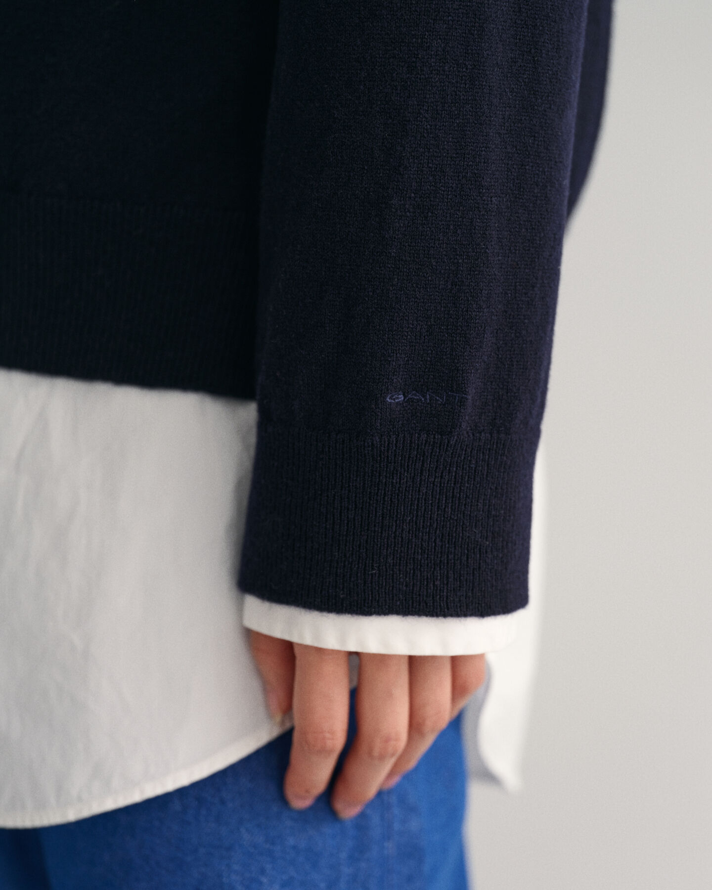 Superfine Lambswool V-Neck Sweater