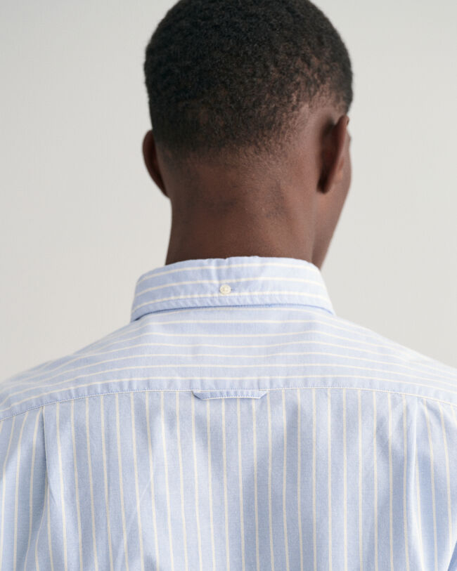 Slim Fit Striped Oxford Stretch Shirt