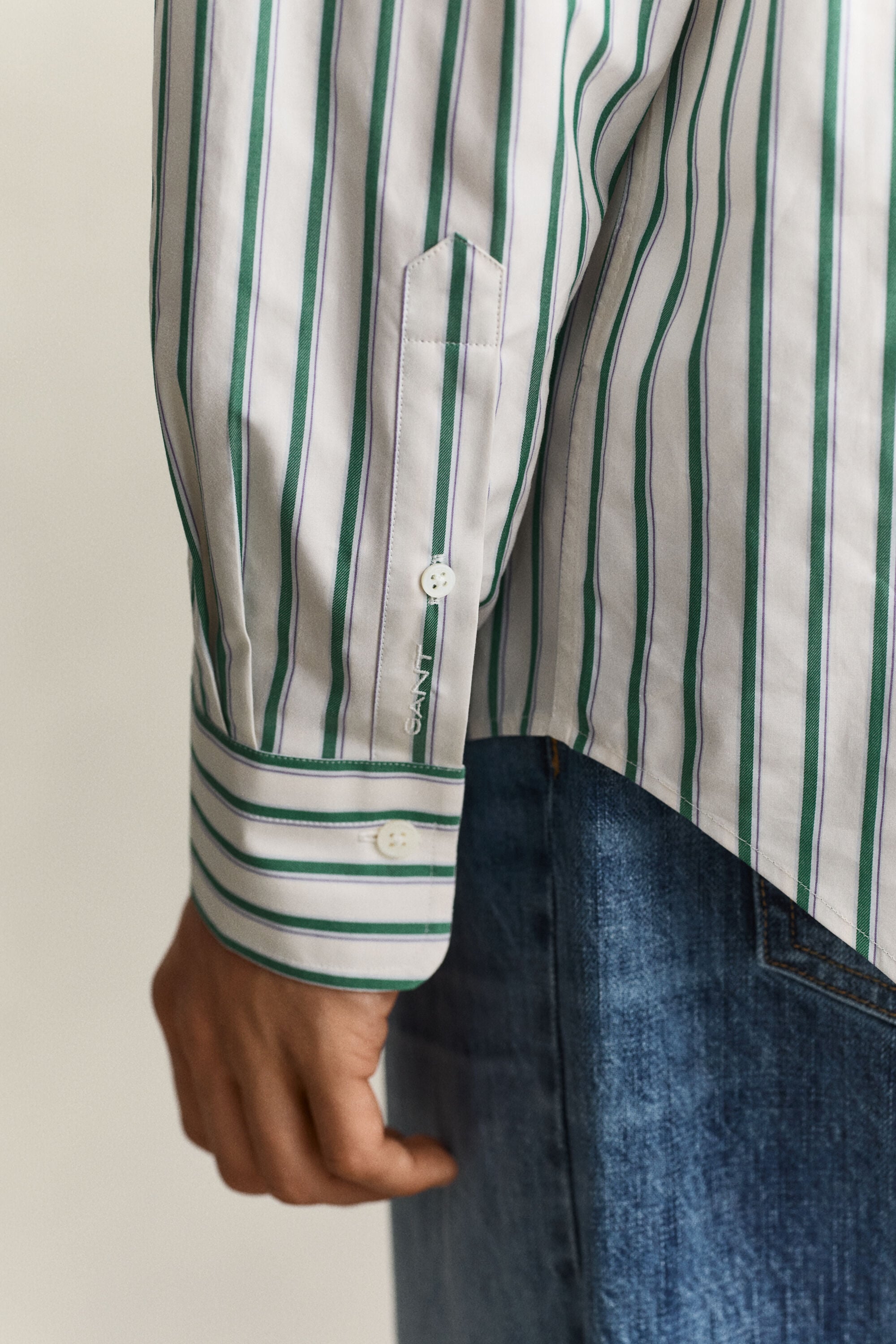 Dobby Striped Shirt