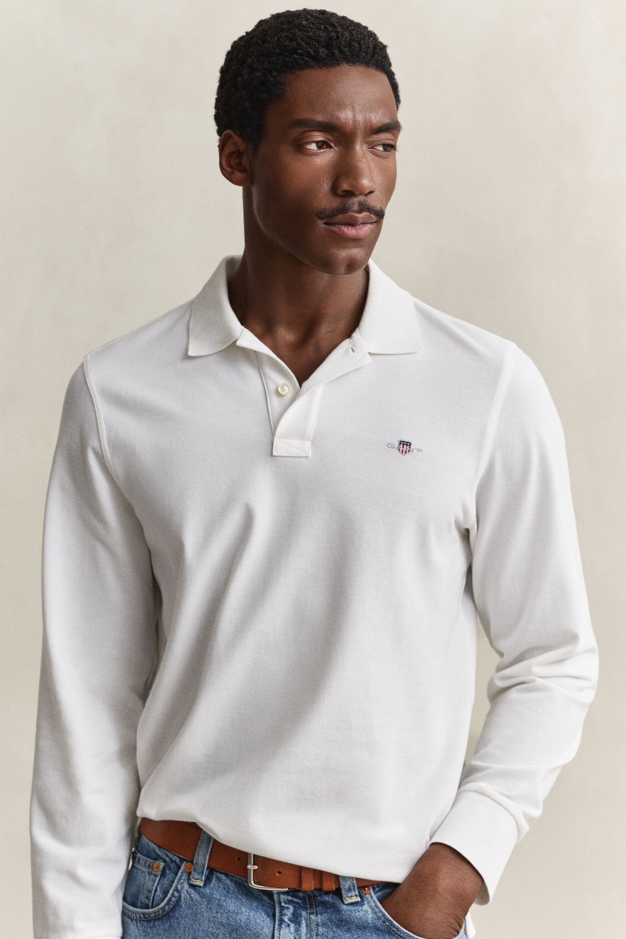 Long Sleeve Polo Shirt