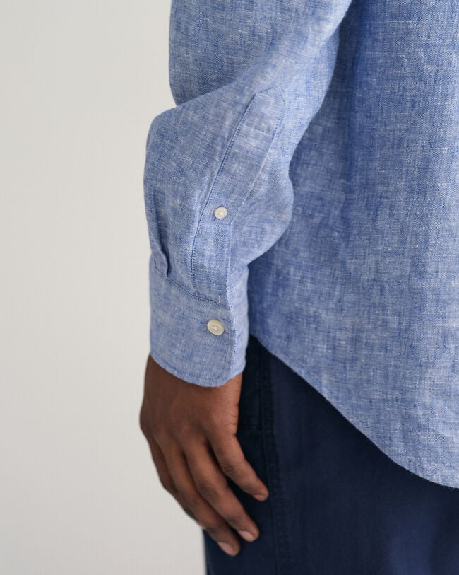 Regular Fit Linen Shirt