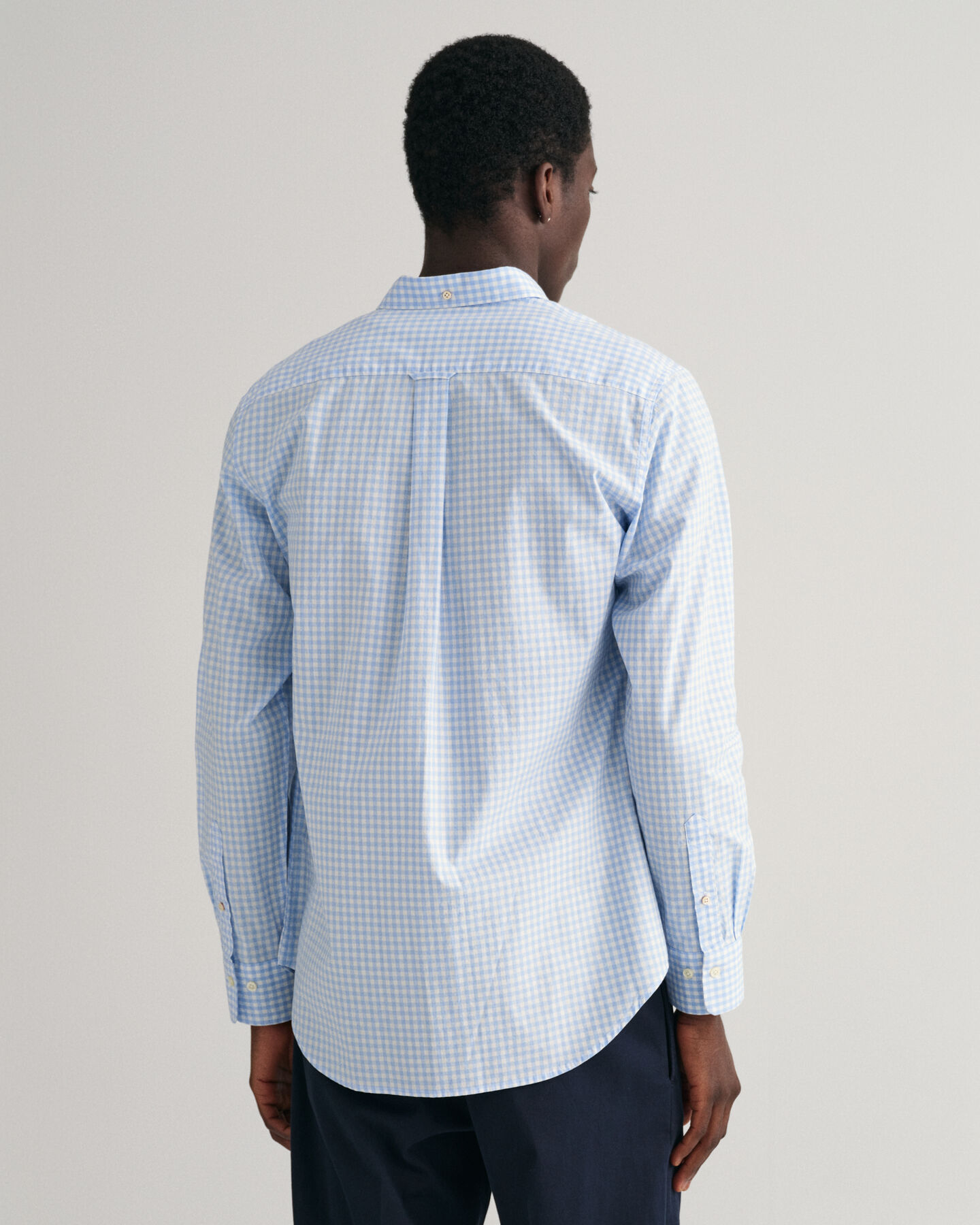 Regular Fit Gingham Broadcloth Shirt