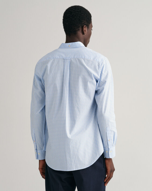 Regular Fit Gingham Broadcloth Shirt