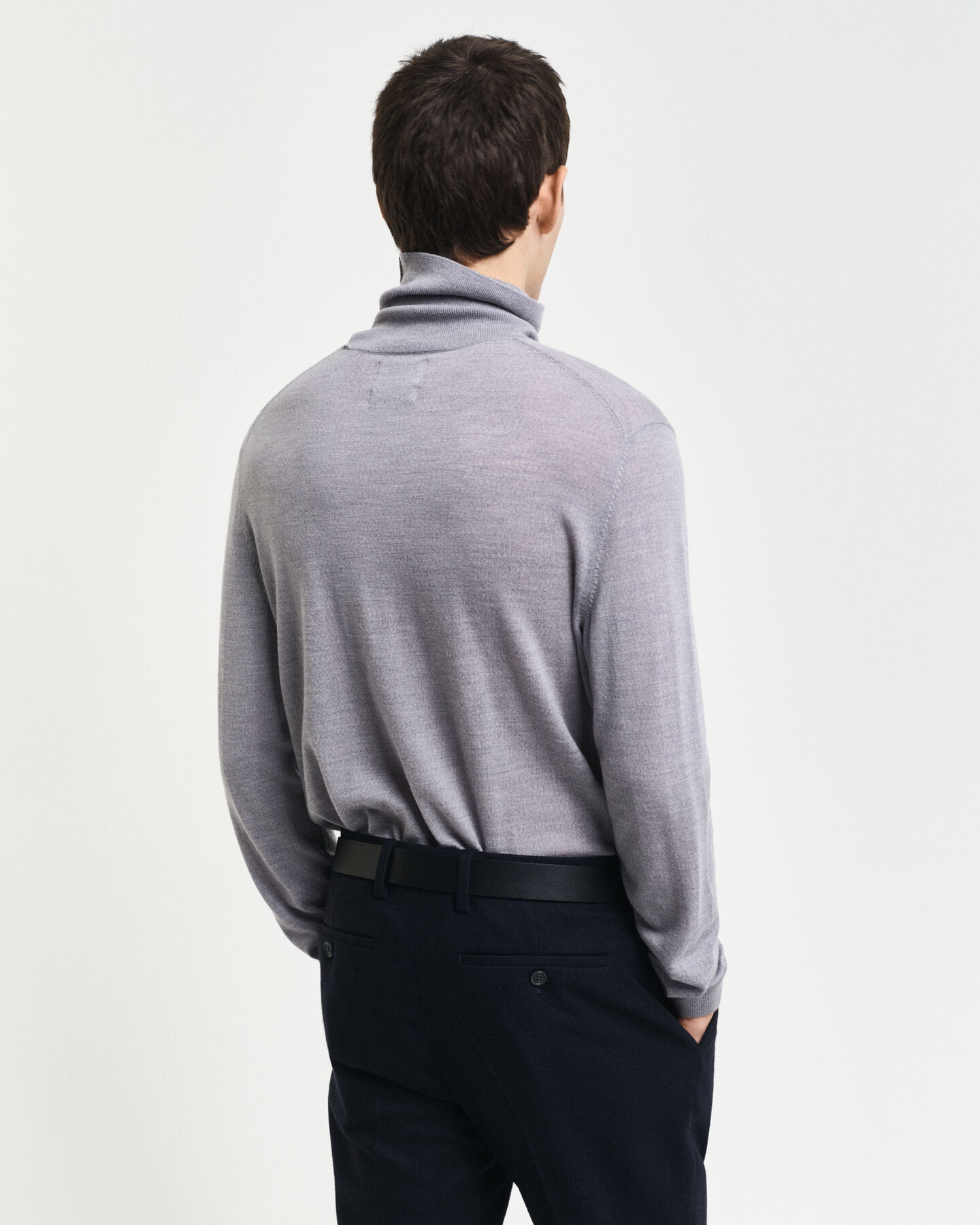 Extra Fine Merino Wool Turtleneck Sweater