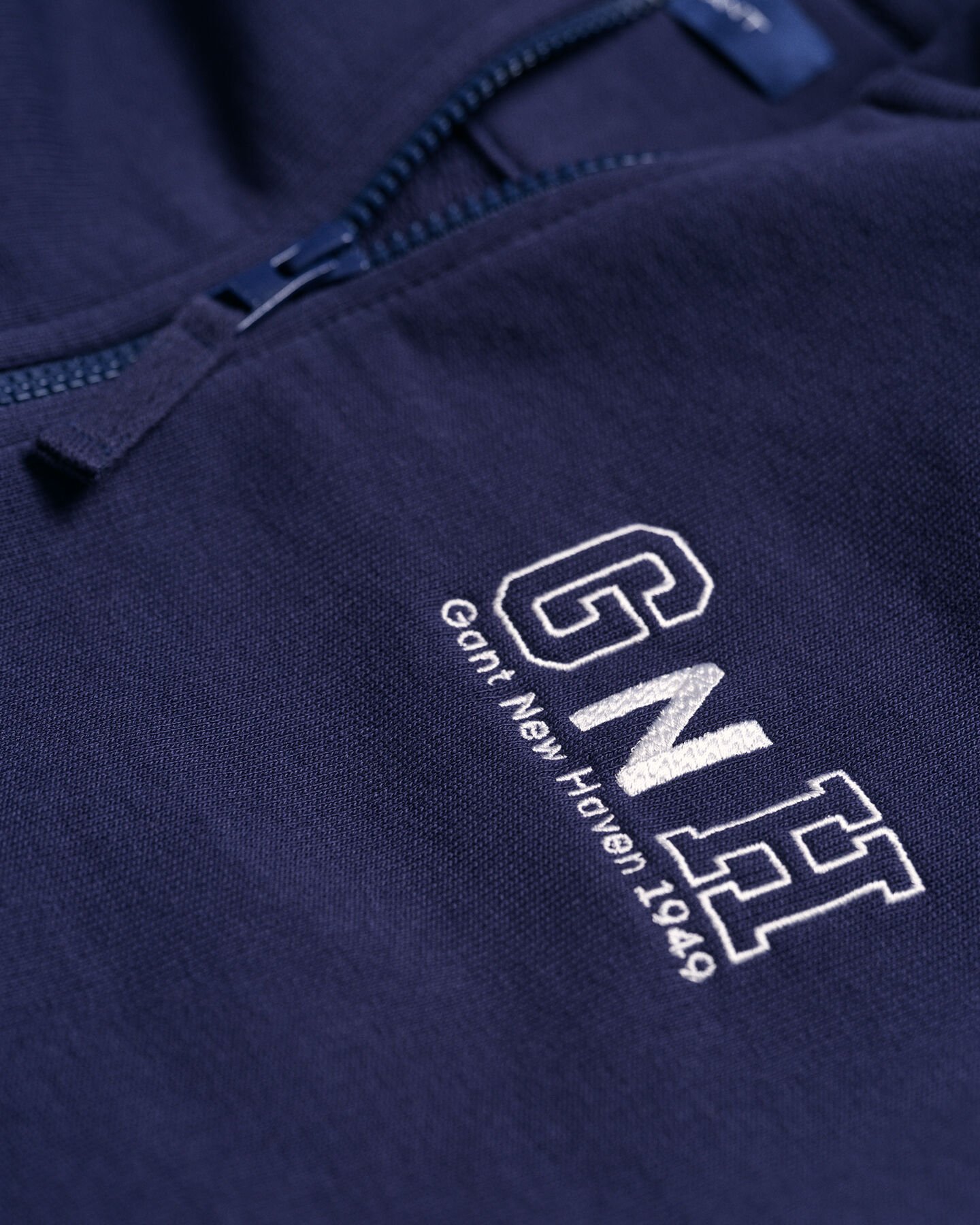 Teens GANT New Haven Zip Sweatshirt