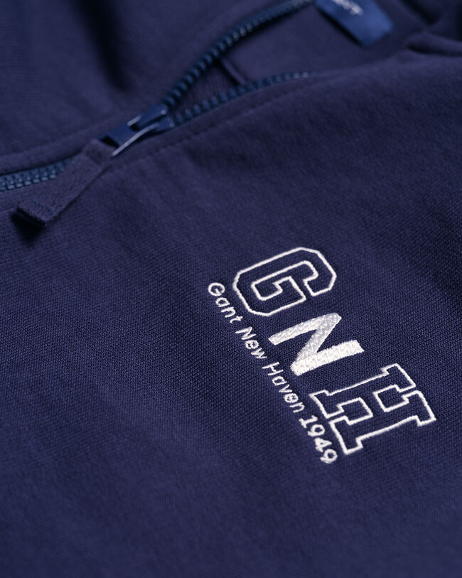 Teens GANT New Haven Zip Sweatshirt