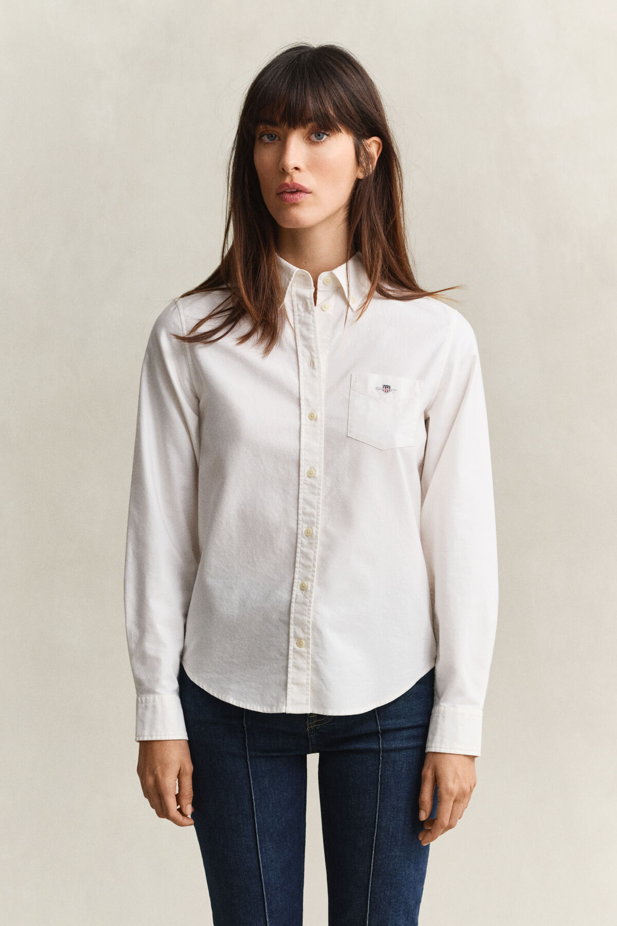 Classic Oxford Shirt — WHITE