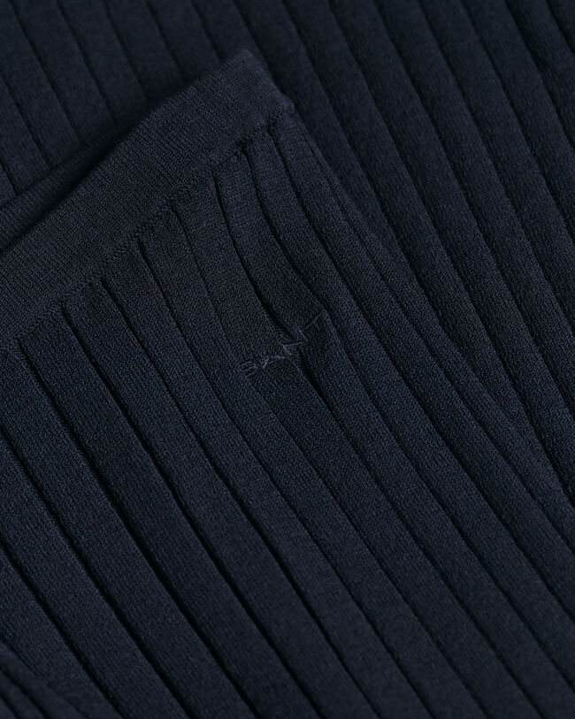 Teen Girls Ribbed Wide Leg Pants