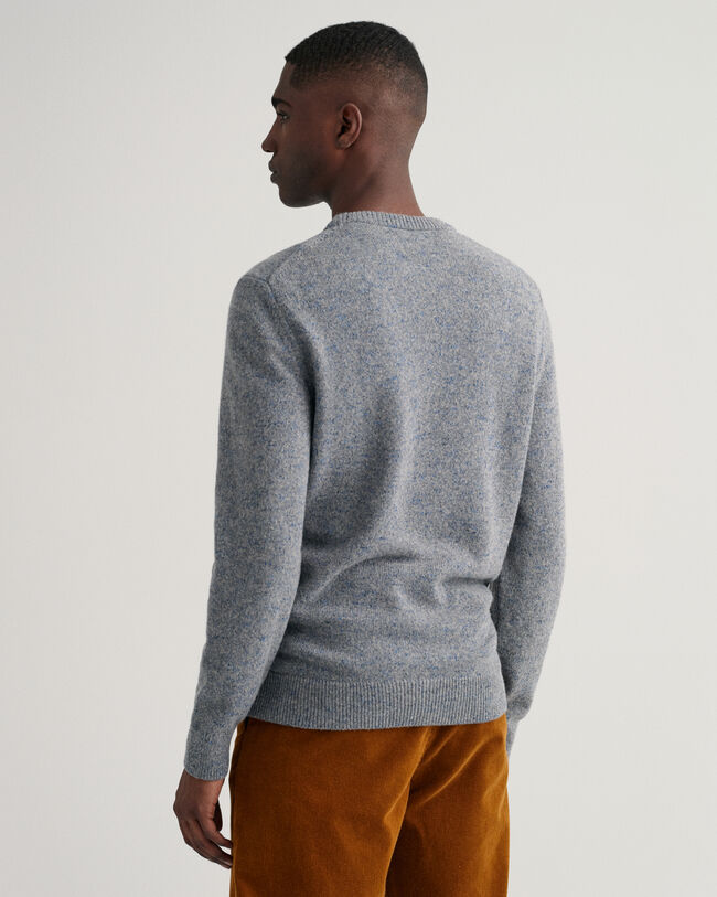 Neps Melange Crew Neck Sweater