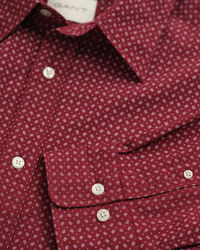 Regular Fit Micro Print Shirt