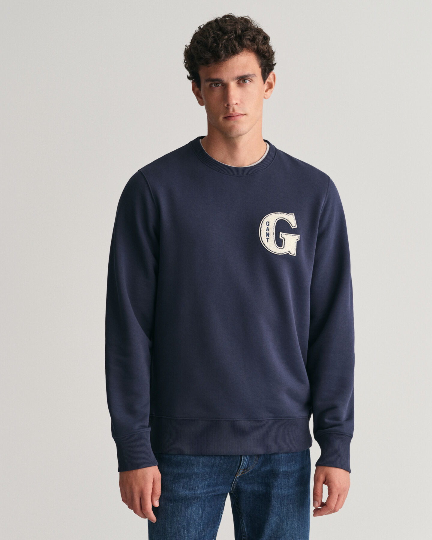 G Graphic Crew Neck Sweatshirt
