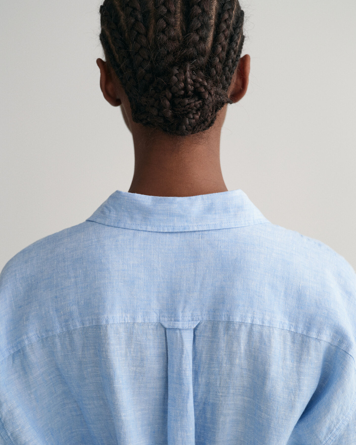 Linen Short Sleeve Shirt Dress