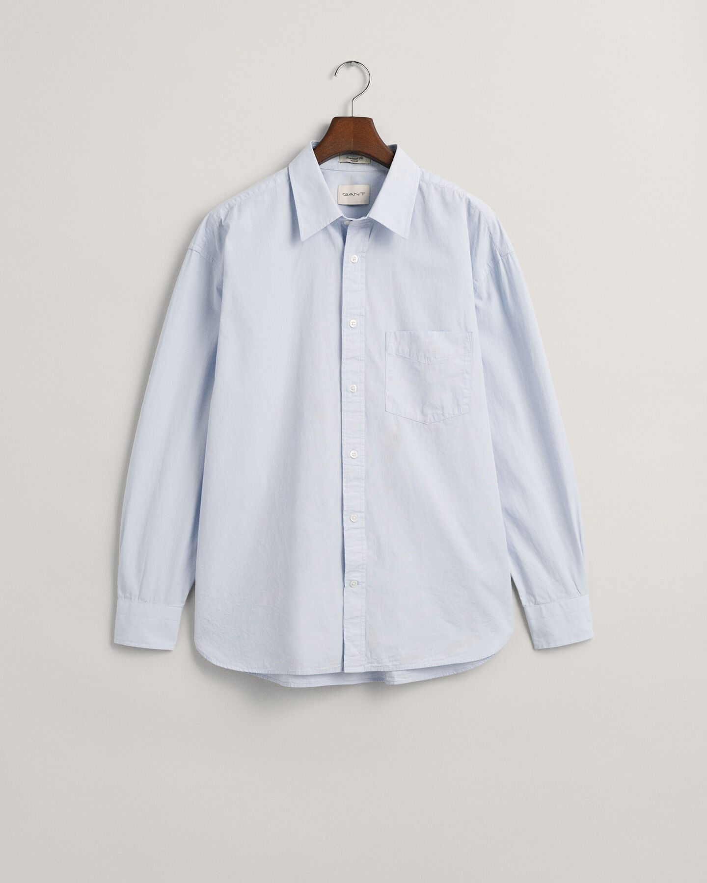 Oversized Compact Poplin Shirt