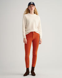 Farla Slim Fit Cropped Corduroy Jeans