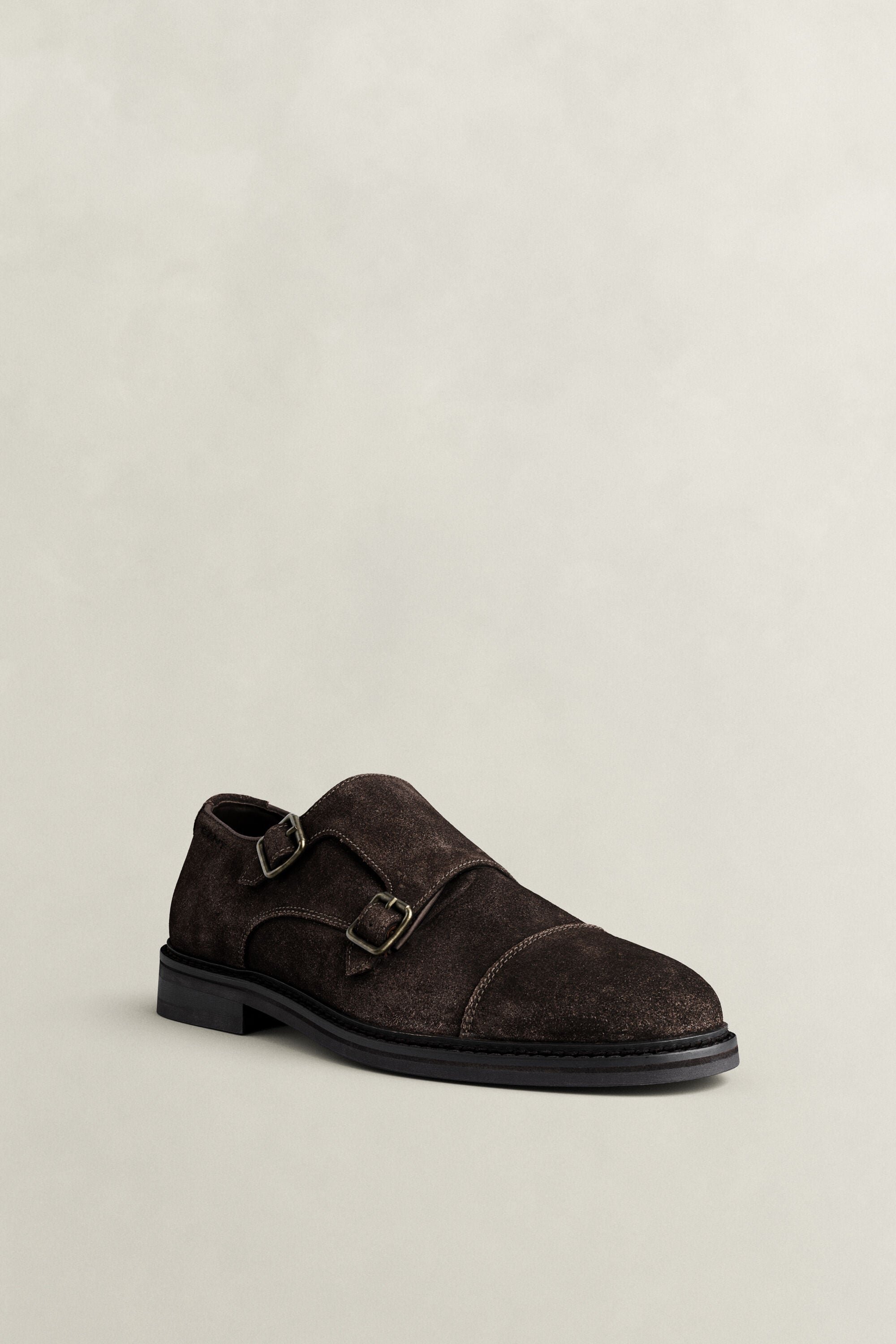 Bidford Suede Derby Shoes — DARK BROWN