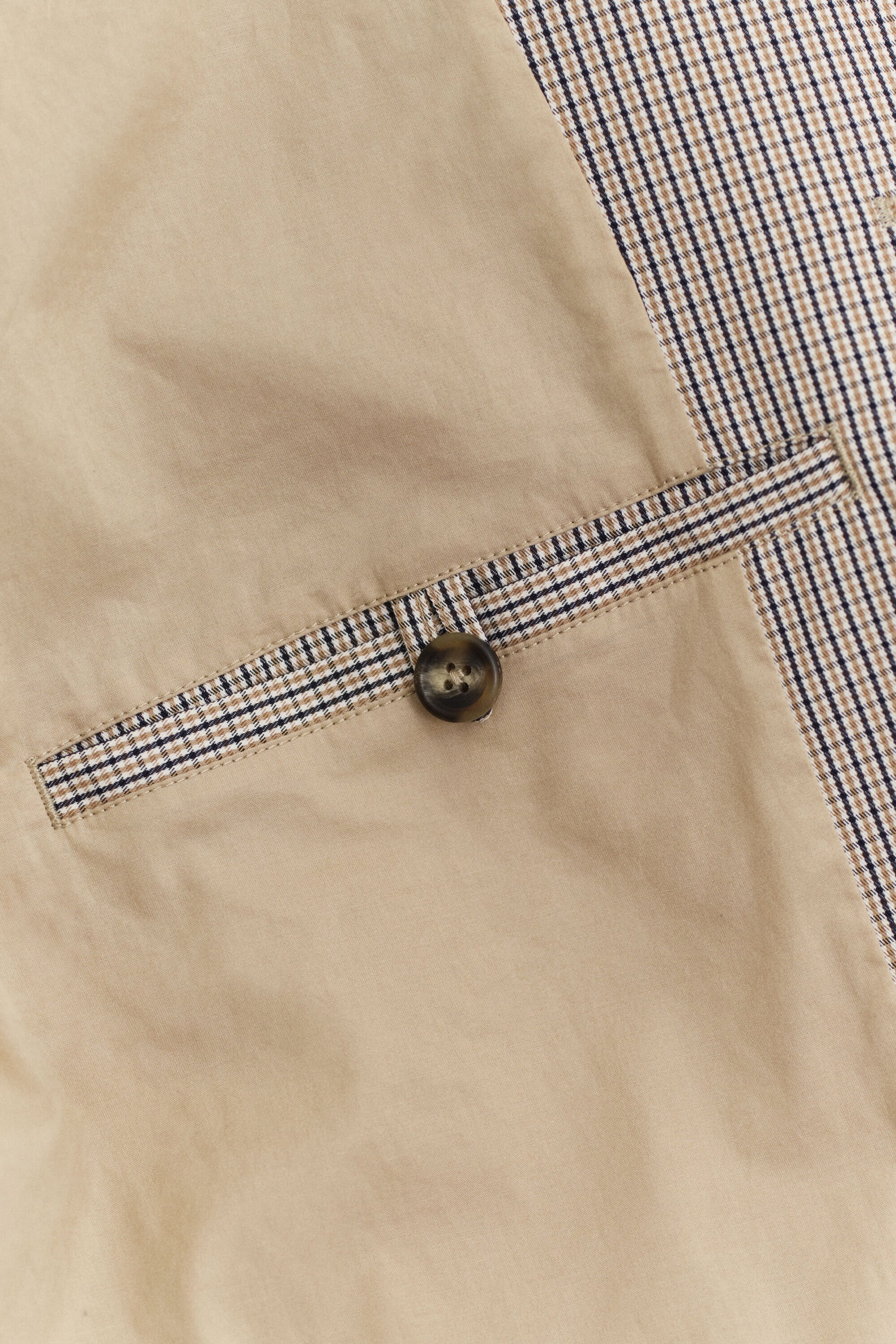 Cotton Blend Car Coat