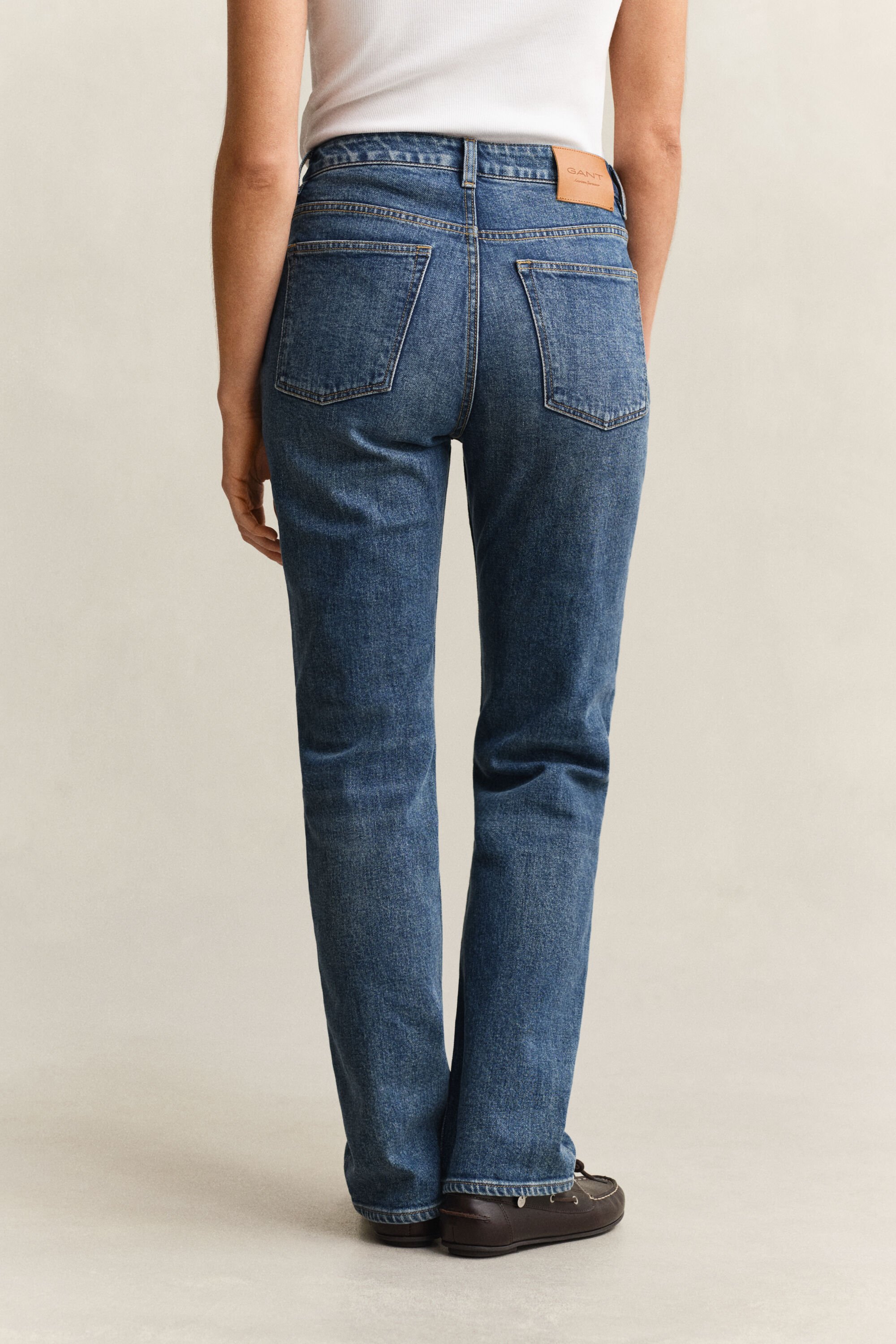 Straight Leg Stretch Jeans