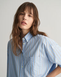 Oversized Striped Luxury Oxford Shirt