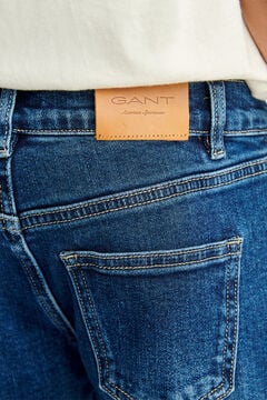 Teen Boys Straight Fit Jeans — MID WASH 6