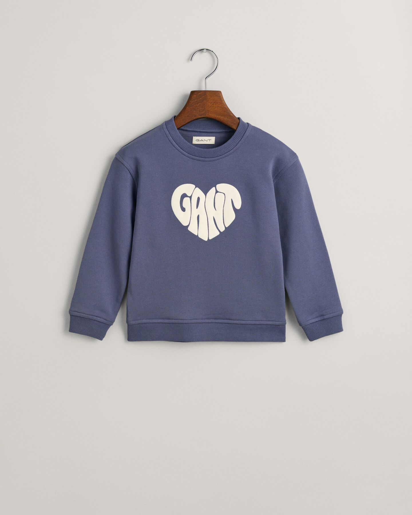 Girls Heart Graphic Crew Neck Sweatshirt