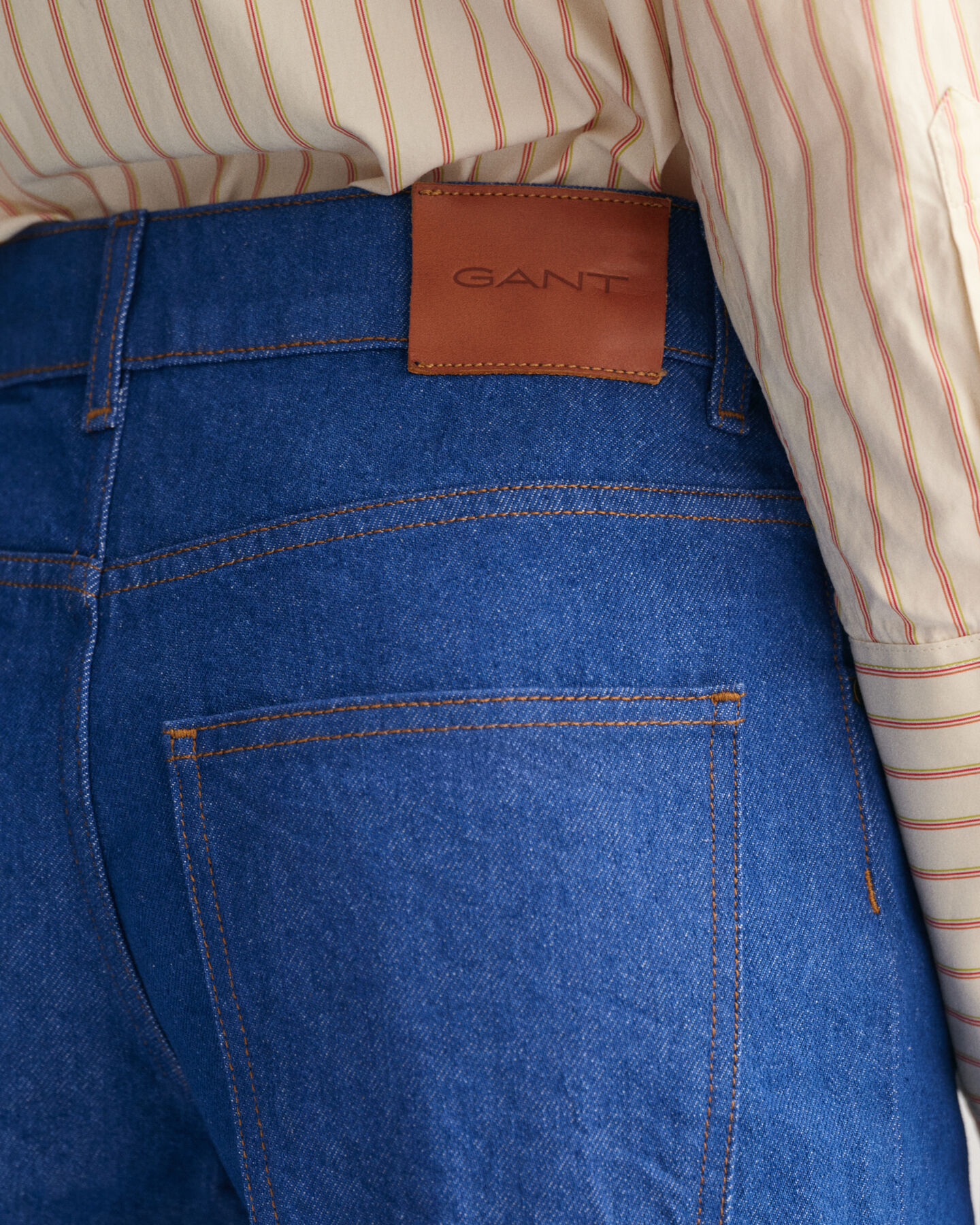 Wide Leg Bright Blue Jeans