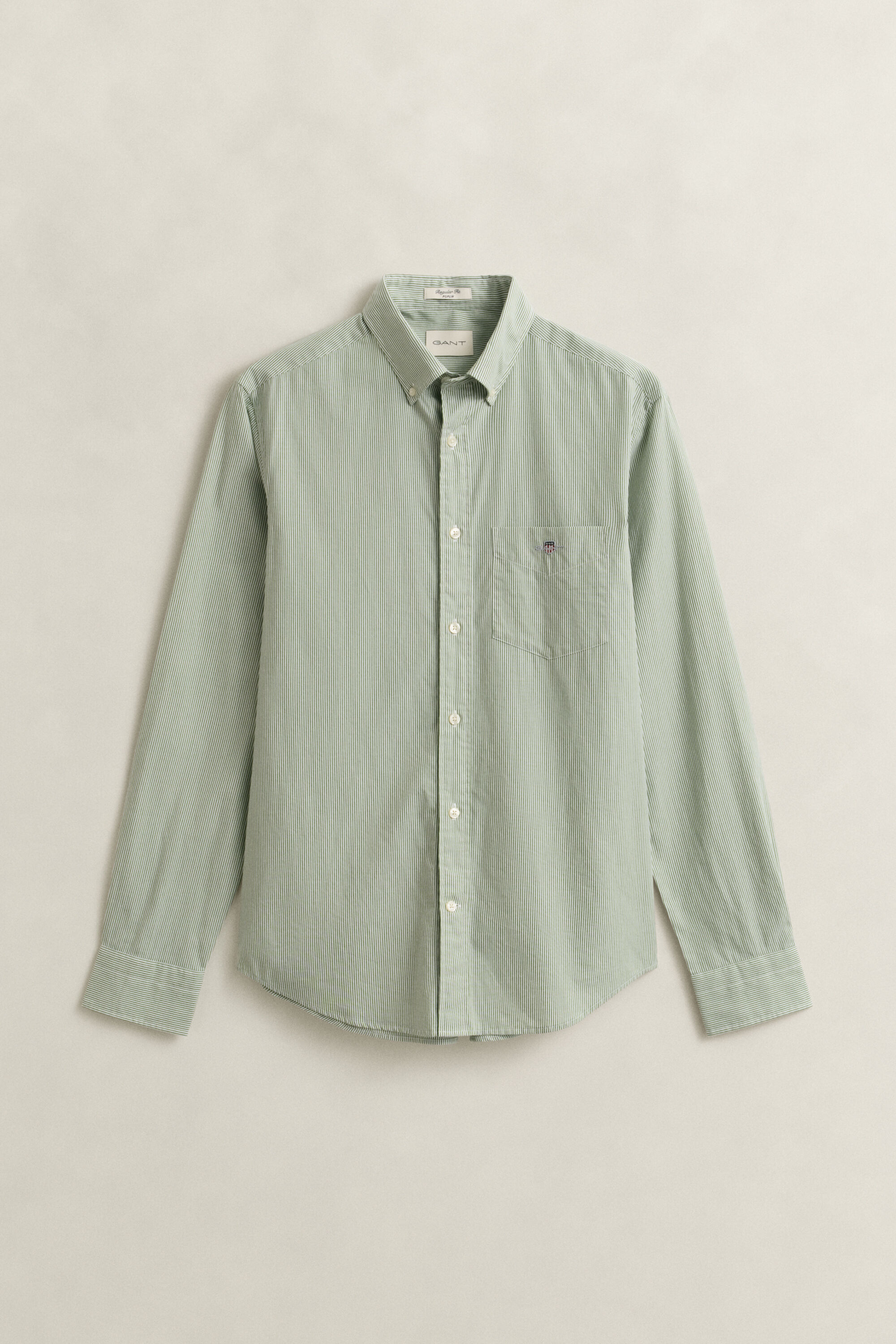 Banker Stripe Classic Poplin Shirt