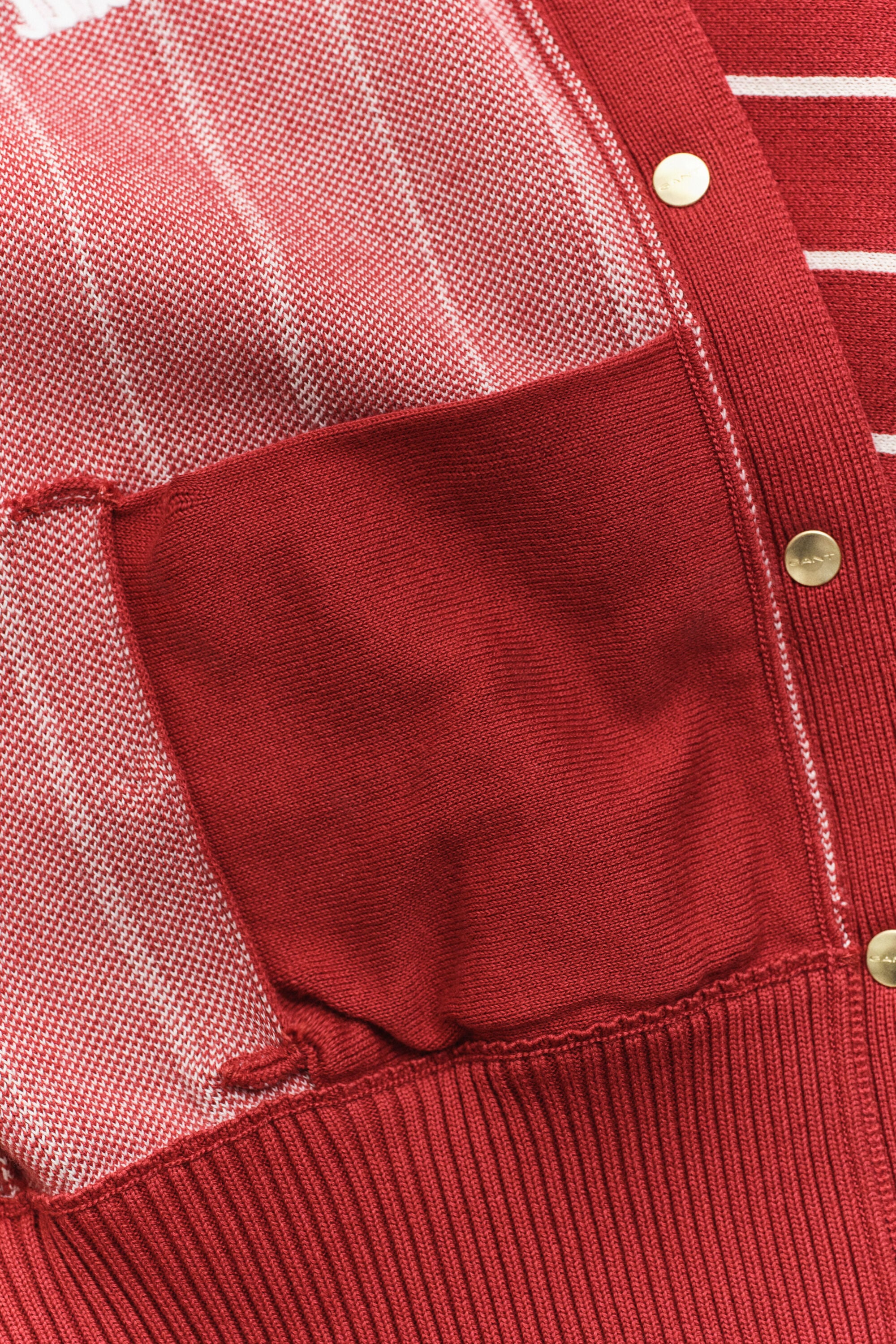 Knitted Varsity Jacket