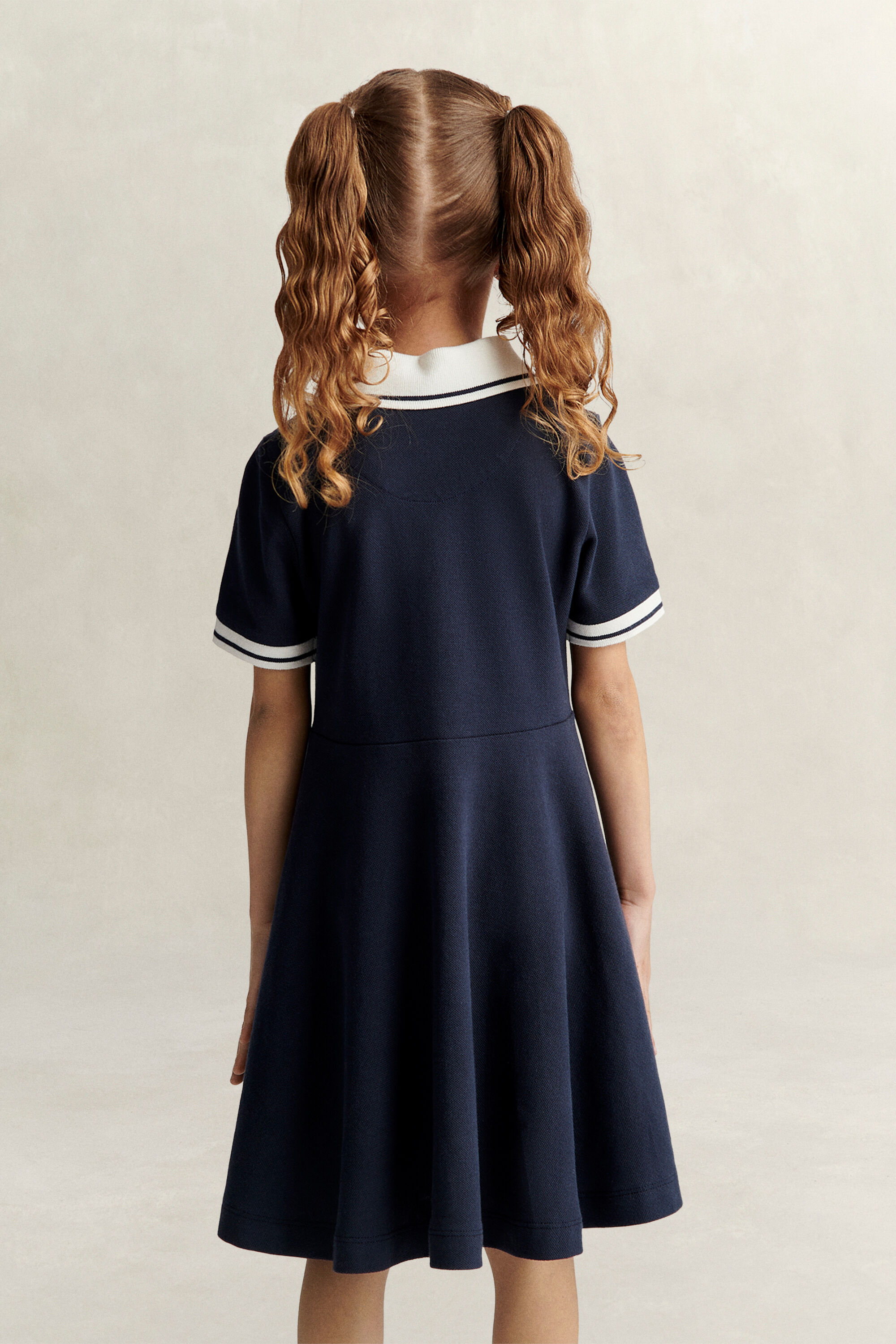 Girls Shield Polo Dress