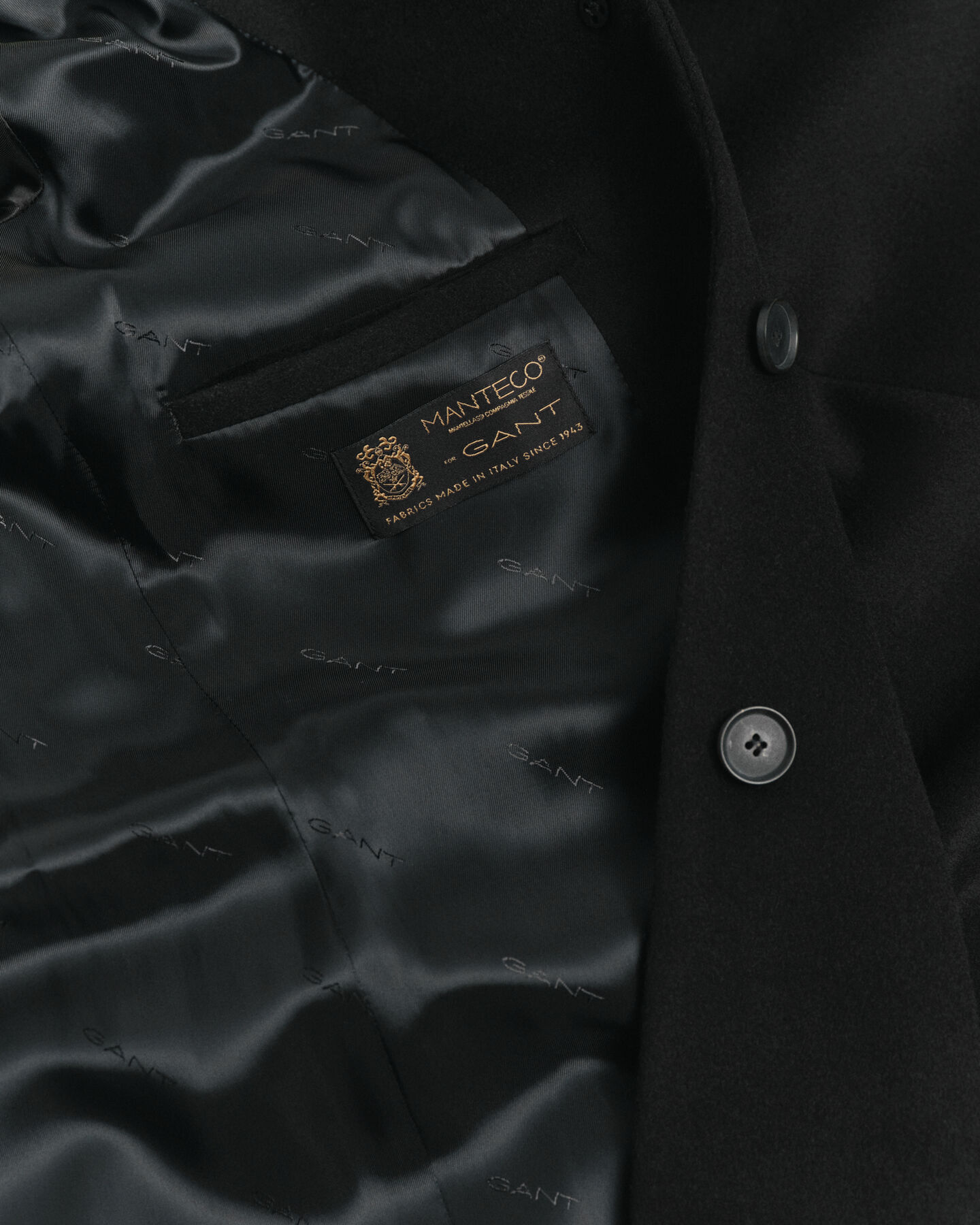 Classic Tailored Wool Blend Coat