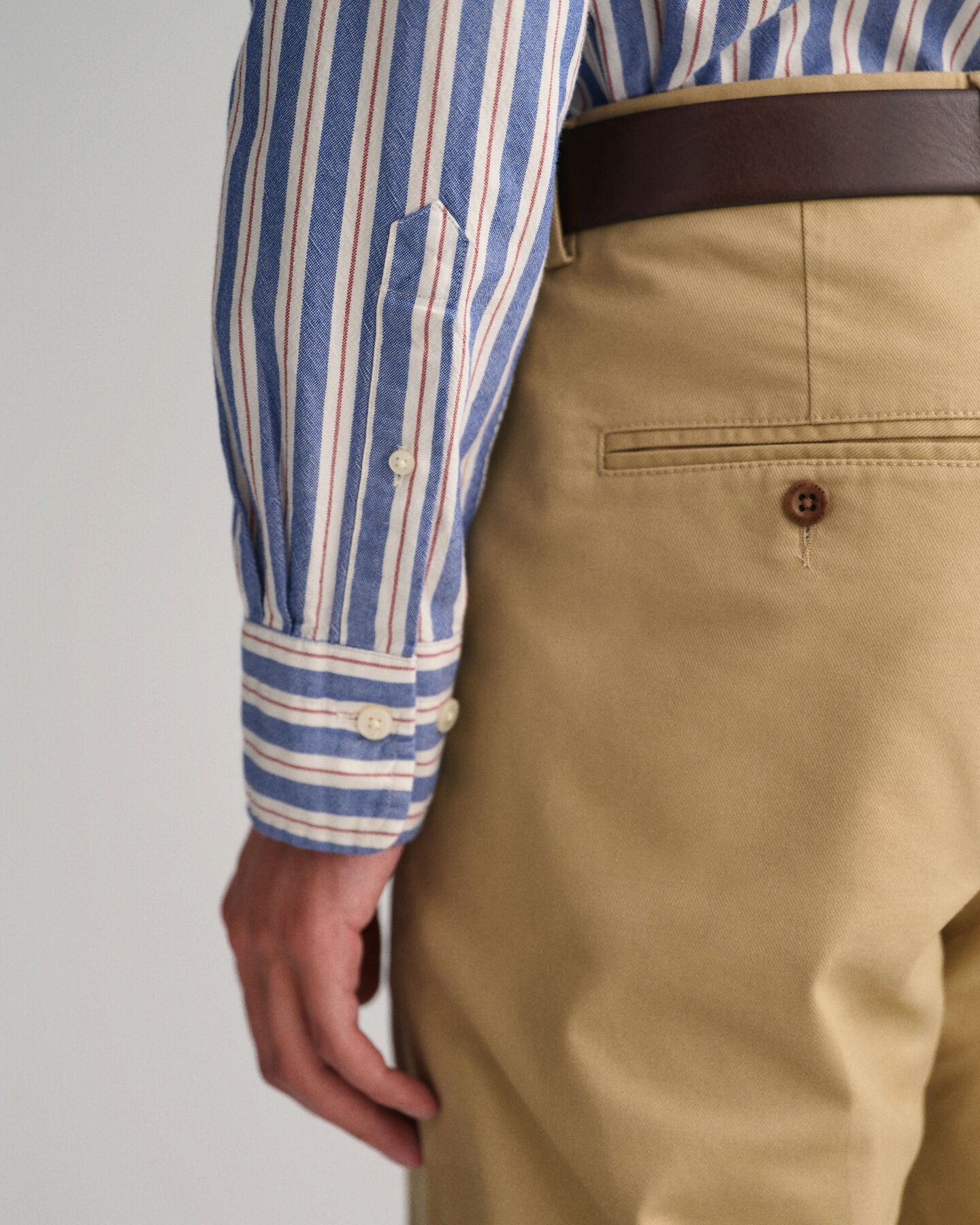 Regular Fit Striped Archive Oxford Shirt