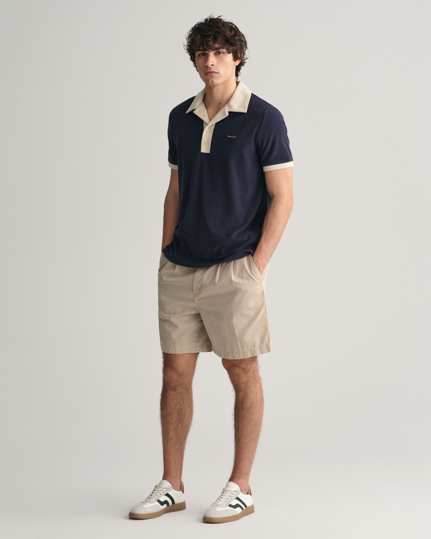 Terry Towelling Resort Polo Shirt