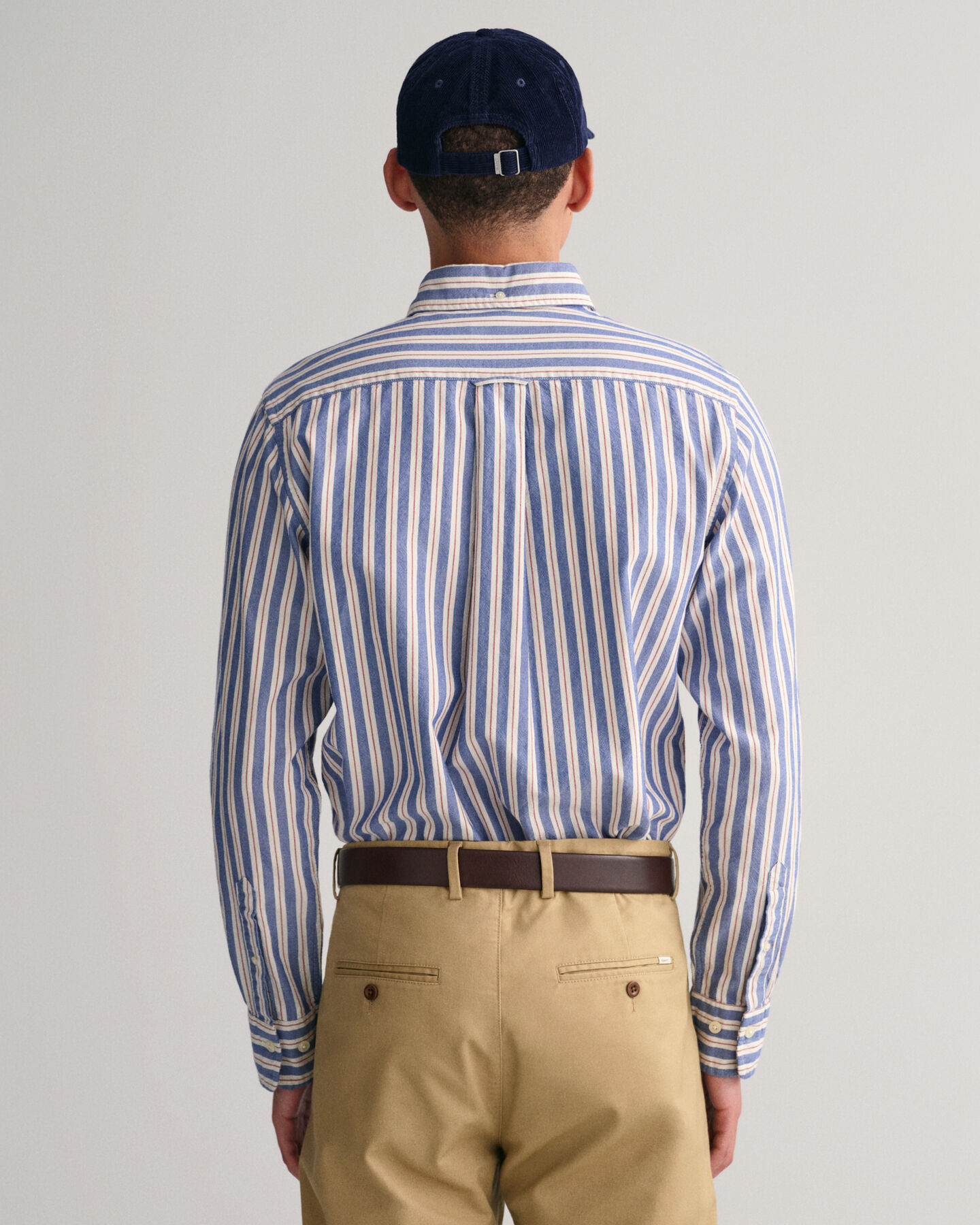 Regular Fit Striped Archive Oxford Shirt