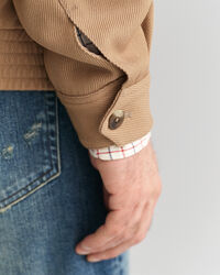 Wool Blend Harrington Jacket