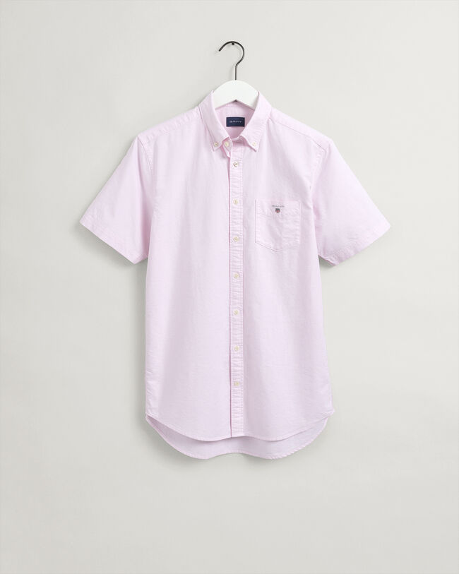Regular Fit Short Sleeve Oxford Shirt