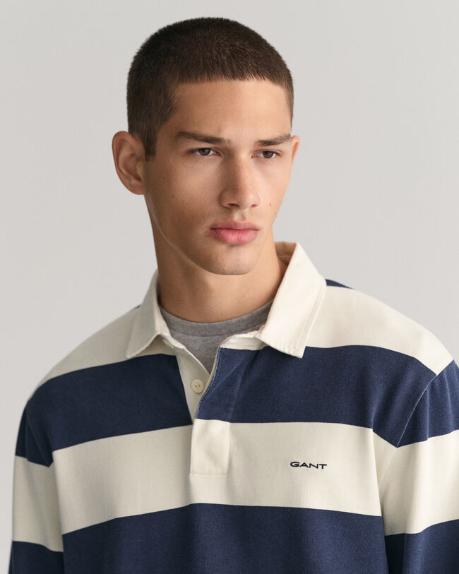 Block Striped Heavy Rugger