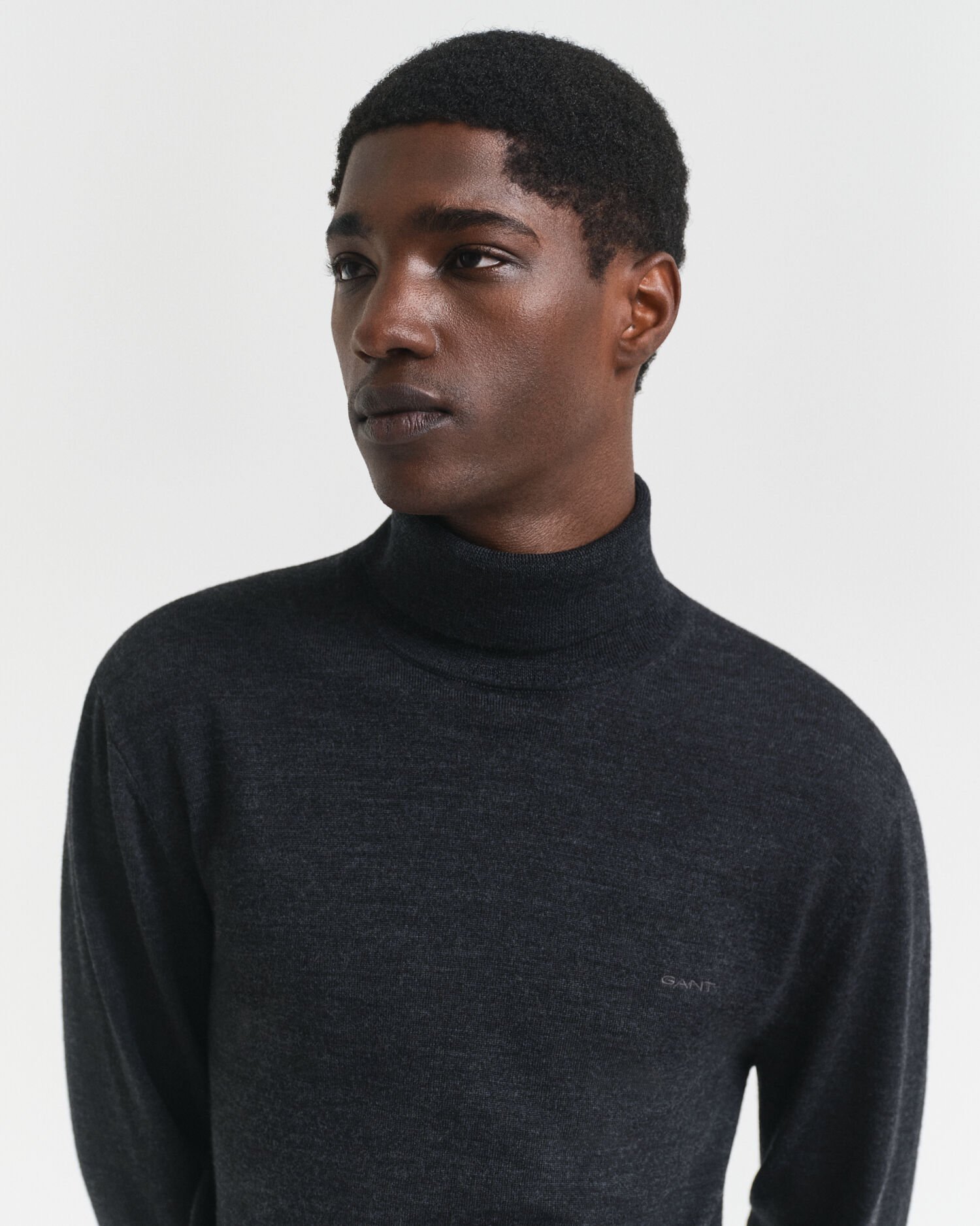 Extra Fine Merino Wool Turtleneck Sweater