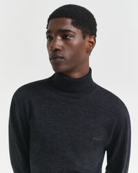 Extra Fine Merino Wool Turtleneck Sweater