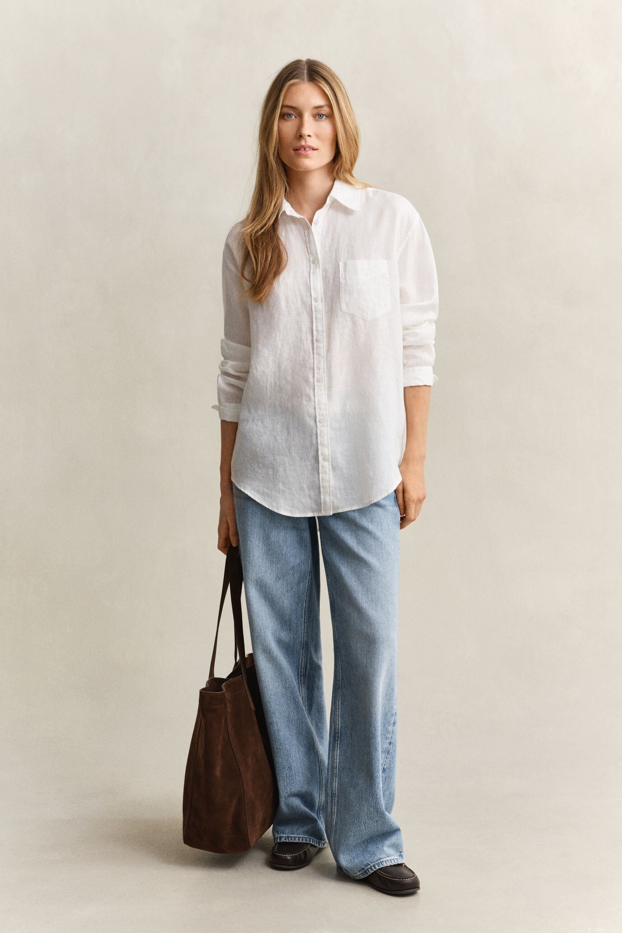 Relaxed Fit Linen Shirt